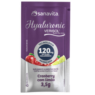 Hyaluronic Verisol (Sachê de 2,8g) Cranberry Sanavita