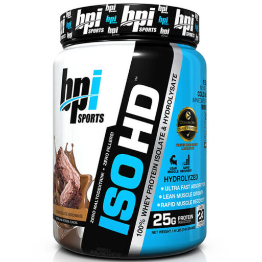 Iso HD Whey Isolado (23 doses Brownie de Chocolate) BPI Sports