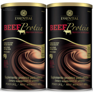 Kit 2 Beef Protein (2 potes de 480g) Essential Nutrition
