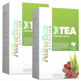 Kit 2 caixas X-Tea (20 sachês cada) Atlhetica Nutrition