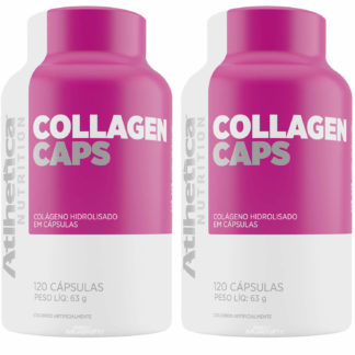 Kit 2 Collagen Caps (120 caps) Atlhetica Nutrition