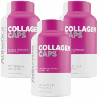Kit 3 Collagen Caps (120 caps) Atlhetica Nutrition