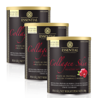 Kit 3 Collagen Skin (3 potes de 300g) Essential Nutrition