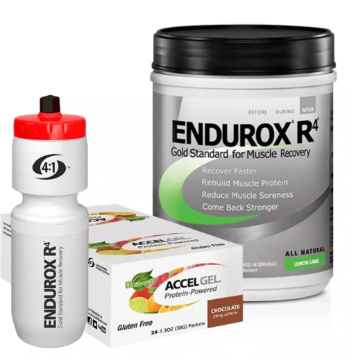 Kit Accel Gel + Endurox R4 (1040g) + Squeeze Pacific Health