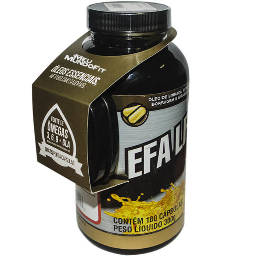 Kit EFA Lean Gold (180 caps) + Porta Comprimidos Labrada