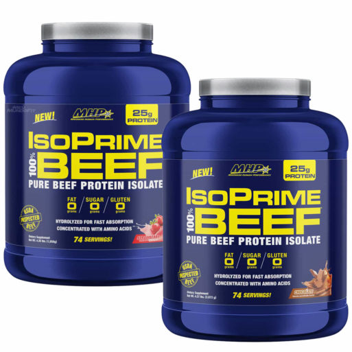 Kit IsoPrime 100% Beef Protein (2 potes de 74 doses) MHP