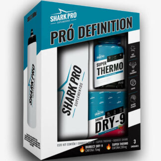 Kit Pro Definiton Dry 9 + Super Thermo + Squeeze Shark Pro