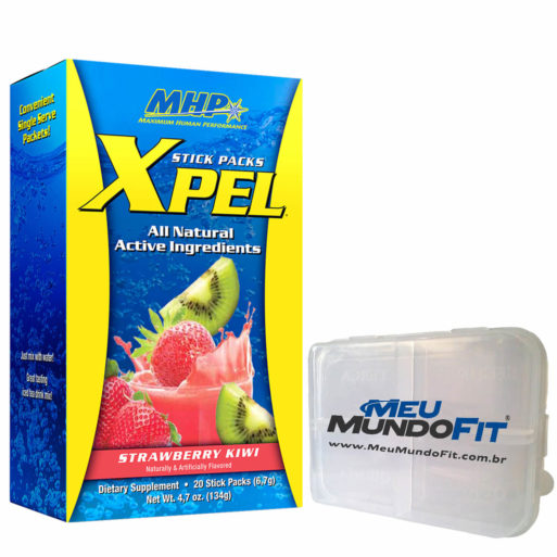 Kit XPel (20 sachês) MHP + Porta Comprimidos Meu Mundo Fit