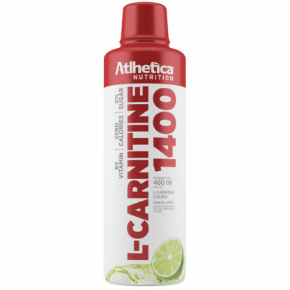 L-Carnitina 1400 (480ml) Limão Atlhetica Nutrition
