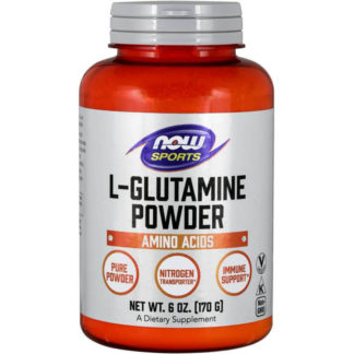 L-Glutamina (170g) NOW Sports