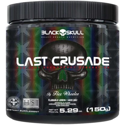Last Crusade Pré-Treino (150g) Limão Black Skull