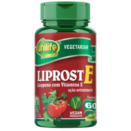 Liprost E Licopeno com Vitamina E (60 caps) Unilife Vitamins