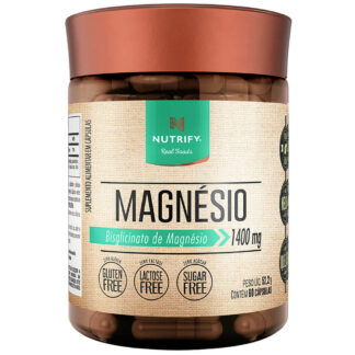 Magnésio Bisglicinato (60 caps) Nutrify