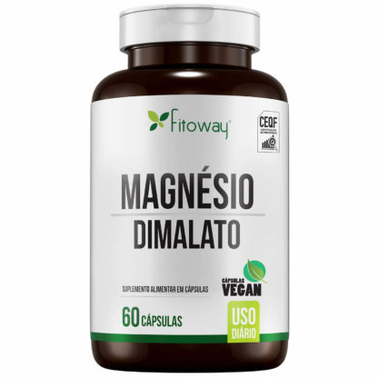 Magnésio Dimalato (60 caps) Fitoway Clean