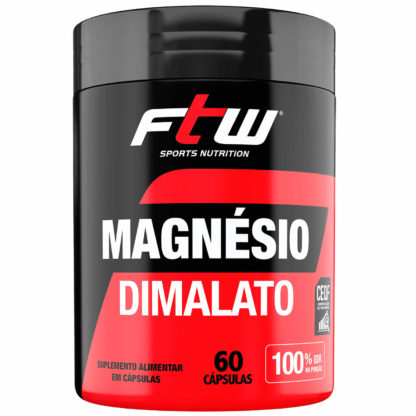 Magnésio Dimalato (60 caps) FTW
