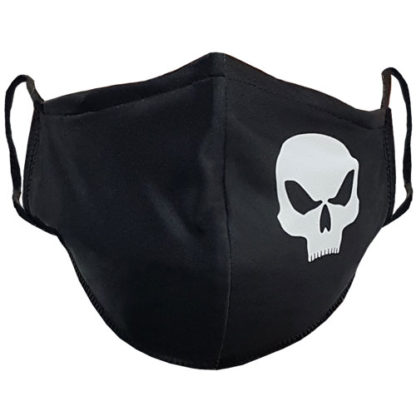 Máscara de Proteção Esportiva Black Skull