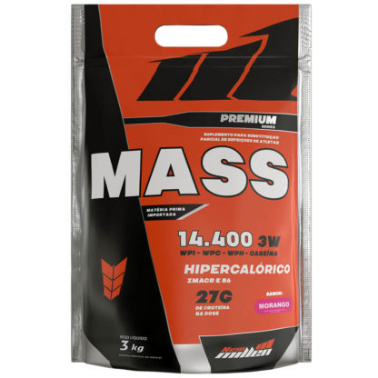 Mass Premium 14400 3W (3kg Morango) New Millen