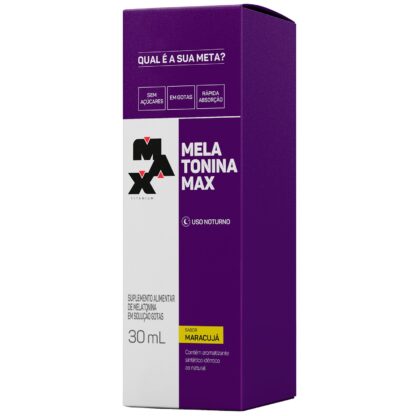 Melatonina (30ml) Max Titanium Caixa