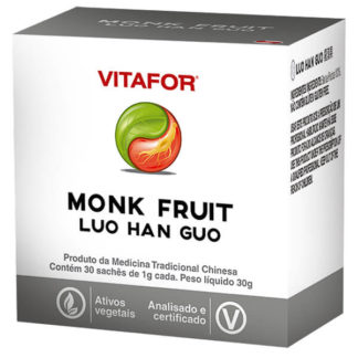 Monk Fruit - Luo Han Guo (30 sachês de 1g) Vitafor