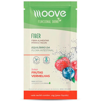 Moove Fiber (Sachê de 20g) Frutas Vermelhas Moove Nutrition