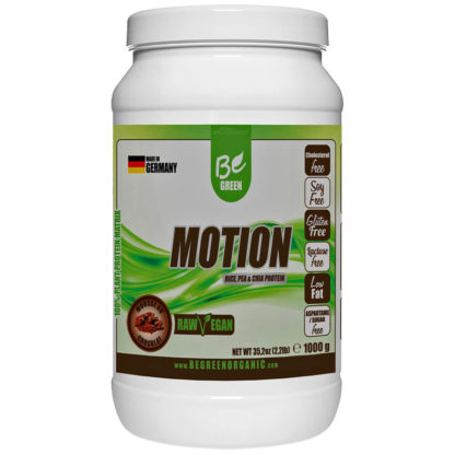 Motion Protein Raw Vegan (1kg Mousse de Chocolate) Be Green