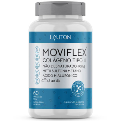 Moviflex Colágeno Tipo II (60 caps) Lauton Nutrition