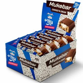 MukeBar Caixa 12 Barras de 60g +Mu Cookies Cream