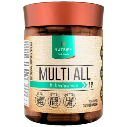 Multivitamínico Multi All (60 caps) Nutrify