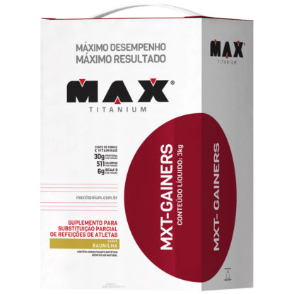 MXT Gainers (3kg) Baunilha Max Titanium