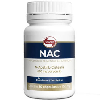 NAC N-Acetil L-Cisteína 600mg (30 caps) Vitafor