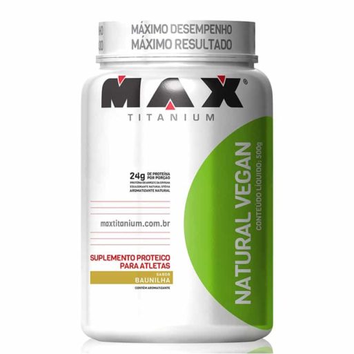 Natural Vegan (500g Baunilha) Max Titanium