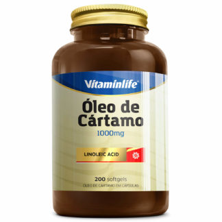 Óleo de Cártamo 1000mg (200 caps) VitaminLife