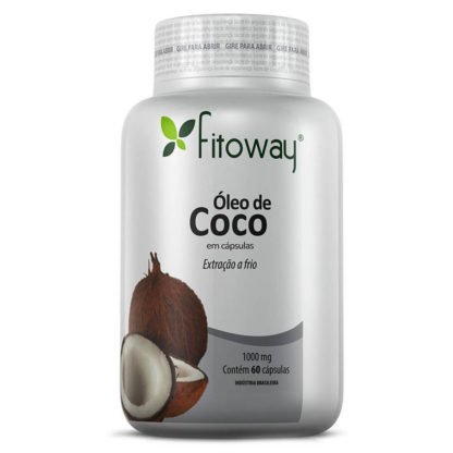 Óleo De Coco 1000mg (60 Caps) Fitoway