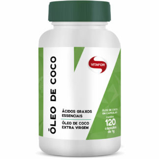 Óleo De Coco 120 Cápsulas Vitafor