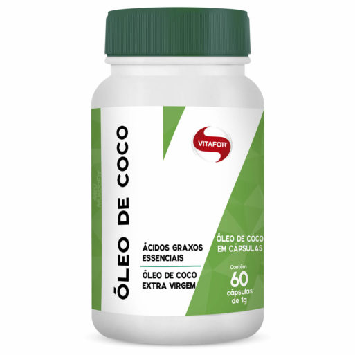 Óleo De Coco 1000mg (60 Caps) Vitafor