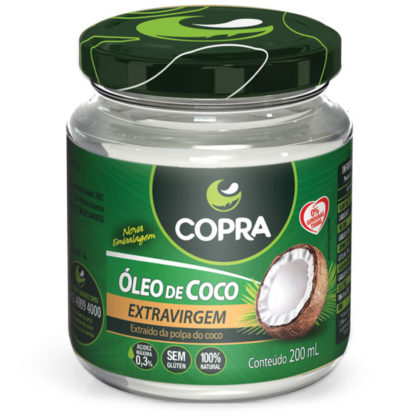 Óleo de Coco Extra Virgem (200ml) Copra