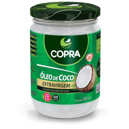 Óleo de Coco Extra Virgem (500ml) Copra