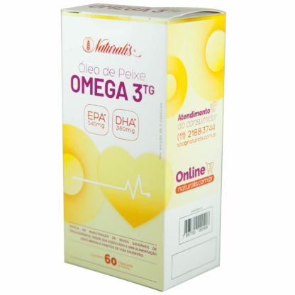 Óleo de Peixe Omega 3 (60 caps) Naturalis