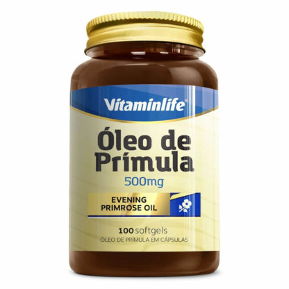 Óleo de Prímula 500mg (100 softgels) VitaminLife