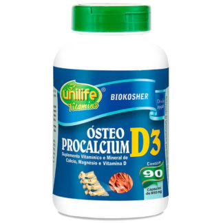 Ósteo Procalcium (90 caps) Unilife Vitamins