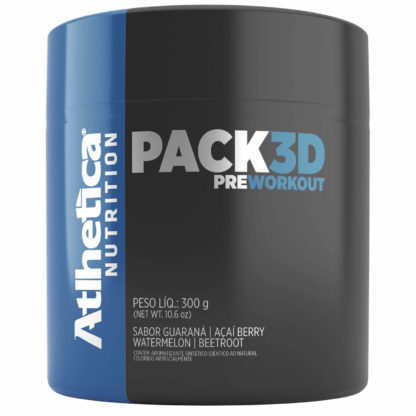 Pack 3D Pre-Workout (300g) Atlhetica Nutrition