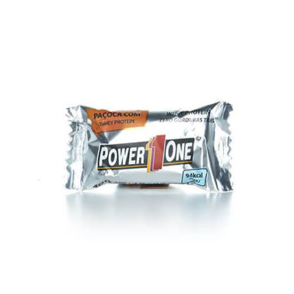 Paçoca com Whey Protein (1 unidade 18g) Power1One