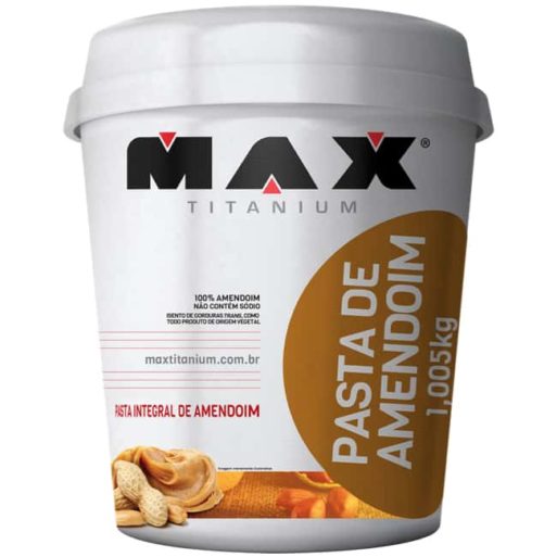 Pasta de Amendoim (1kg) Max Titanium