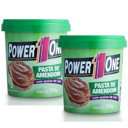 Pasta de Amendoim com Açúcar de Coco (1kg) Power1One