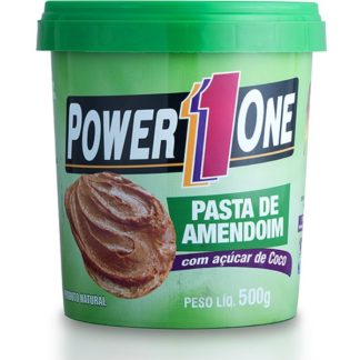 Pasta de Amendoim com Açúcar de Coco (500g) Power1One