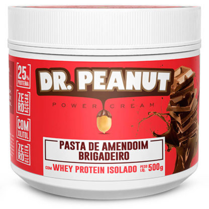 Pasta de Amendoim Brigadeiro (500g) Dr. Peanut