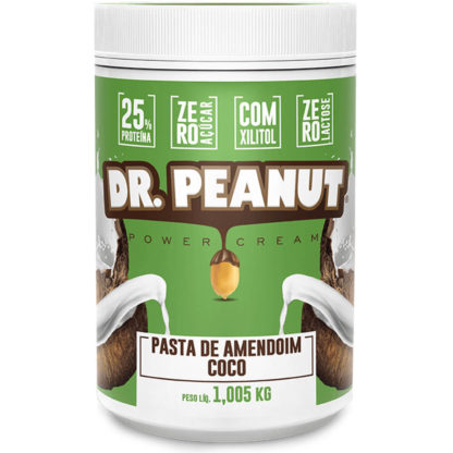 Pasta de Amendoim Coco (1kg) Dr. Peanut
