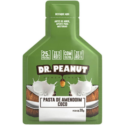 Pasta de Amendoim Coco (sache de 20g) Dr. Peanut
