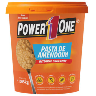 Pasta de Amendoim Crocante (1kg) At. Power One