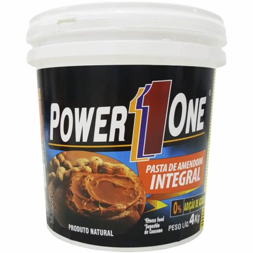 Pasta de Amendoim Integral (4kg) Power1One